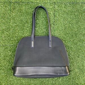 Tumi Tote Shoulder Bag Travel Ballistic Nylon Leather Black Satchel 43012D3